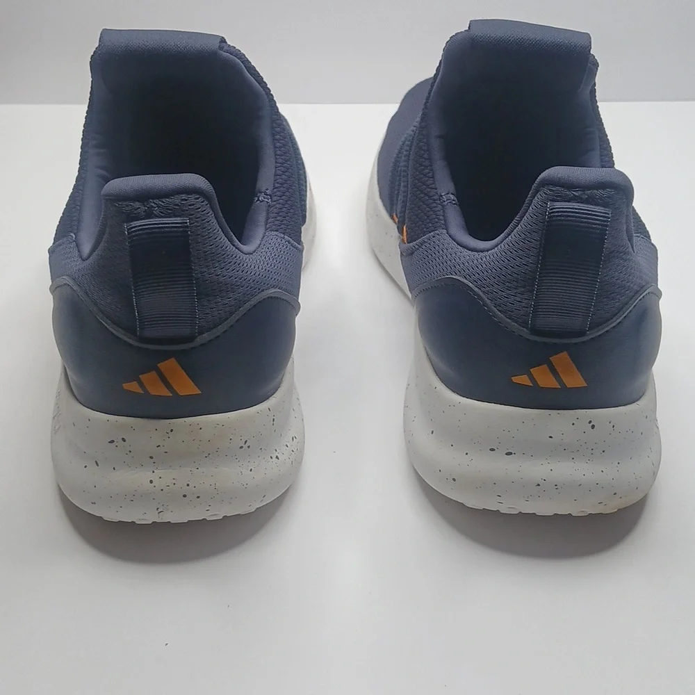 ADIDAS men's lite racer adapt 7.0 sneaker in ink/shadow navy/crew‎ orange